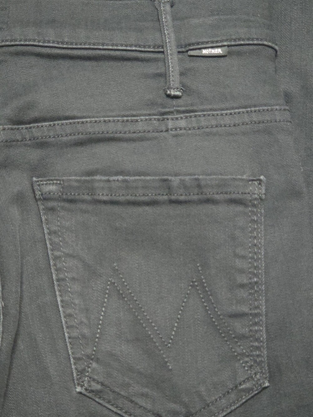 Mother The Hustler Ankle Fray Jeans Not Guilty Size 26 - Picture 7 of 11
